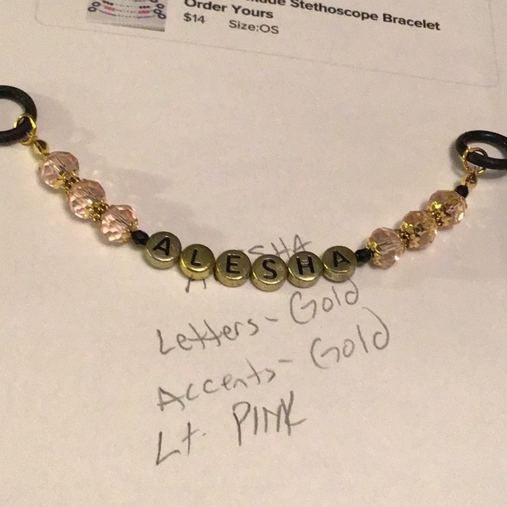 Custom Made Stethoscope Bracelet  Order Yours